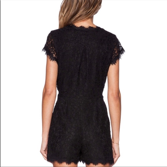 Diane Von Furstenberg Lace Romper - Picture 2 of 5